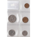 AUSTRALIA  Anni Misti serietta composta da 5 monete circolate